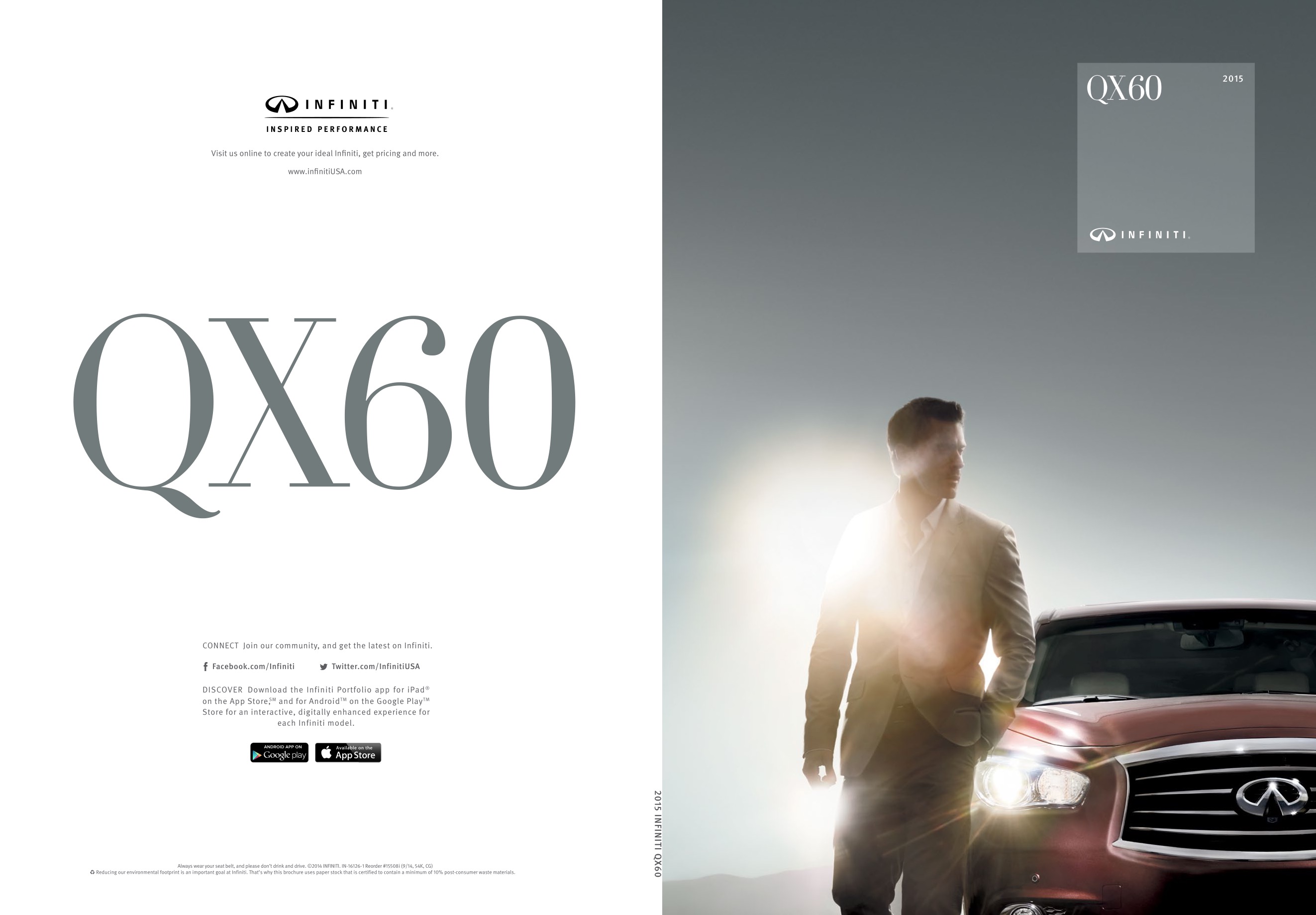 2015 Infiniti QX60 Brochure Page 16